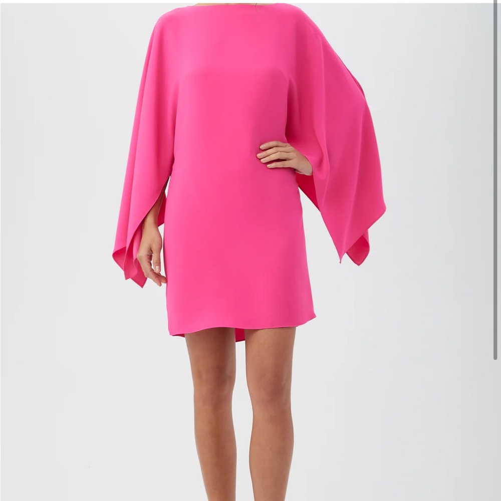 Chiara Boni Fuchsia Women's cape effect Blouse - Picture 9 of 11